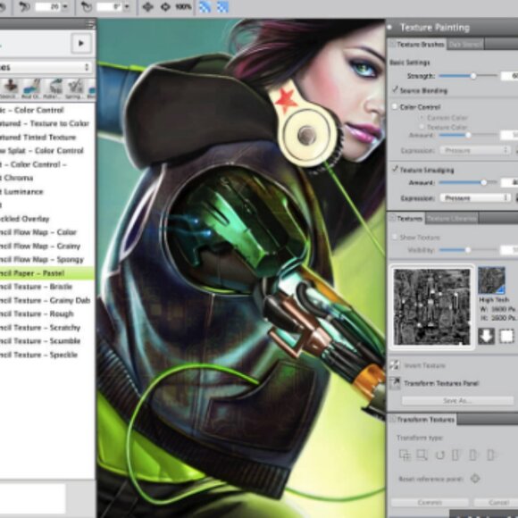 Corel Painter 2017 Digital Art Drawing Software Painting Artist MAC Windows NEW - Picture 4 of 5